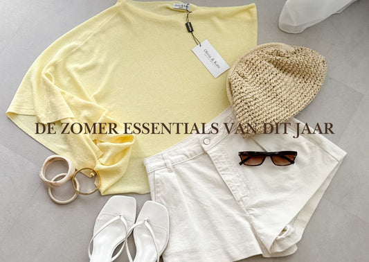 De zomer essentials van dit jaar