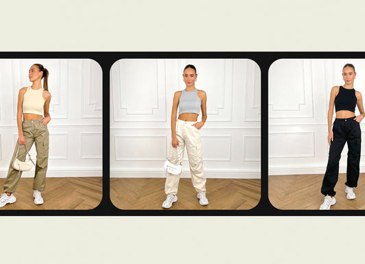 Cargo en parachute broeken voor dames - Olivia & Kate