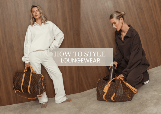 How to Style Loungewear - Olivia & Kate