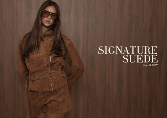 Soft Suede Stories: zachte elegantie in elke beweging - Olivia & Kate