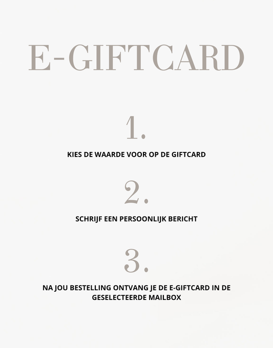 E-giftcard - Olivia