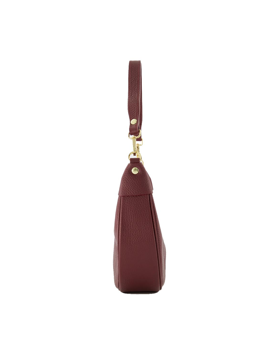 Bordeaux Half Round Leather - Bag