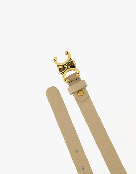 ACCESSOIRES-TAUPE-SMALLE-GEDETAILLEERDE-GOUDEN-GESP-RIEM-BOVENAANZICHT-01