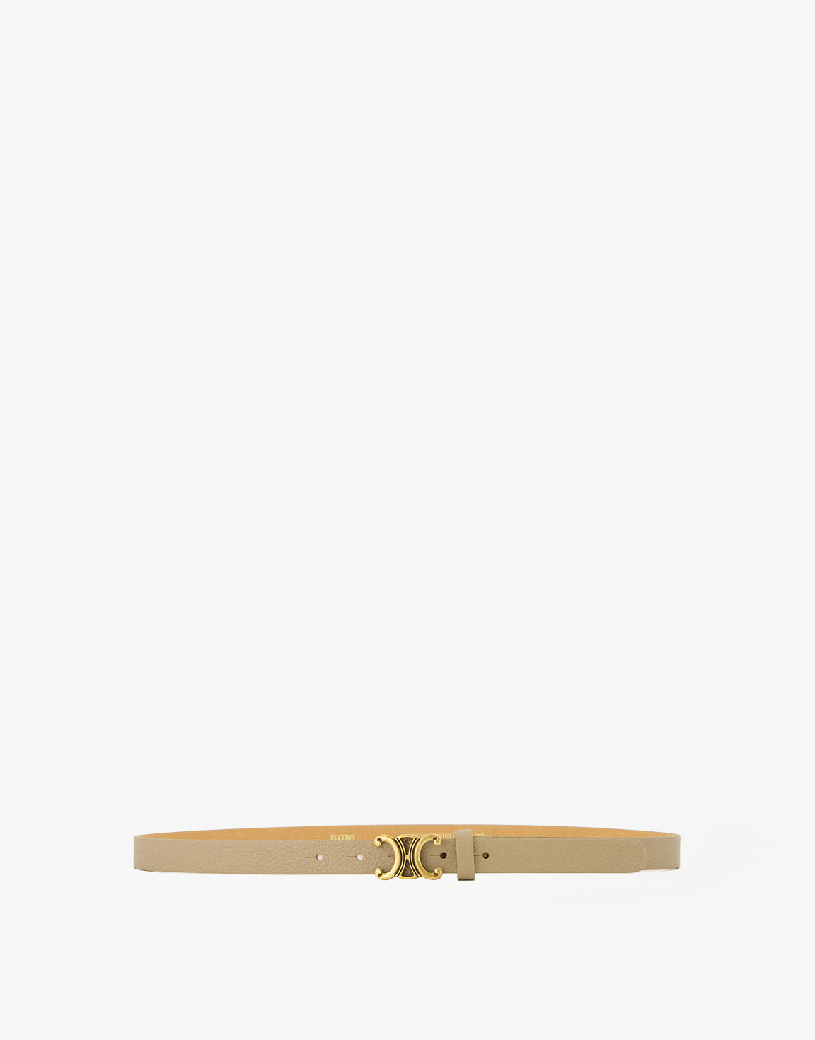 ACCESSOIRES-TAUPE-SMALLE-GEDETAILLEERDE-GOUDEN-GESP-RIEM-BOVENAANZICHT-02