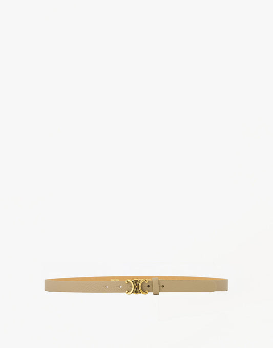 ACCESSOIRES-TAUPE-SMALLE-GEDETAILLEERDE-GOUDEN-GESP-RIEM-BOVENAANZICHT-02