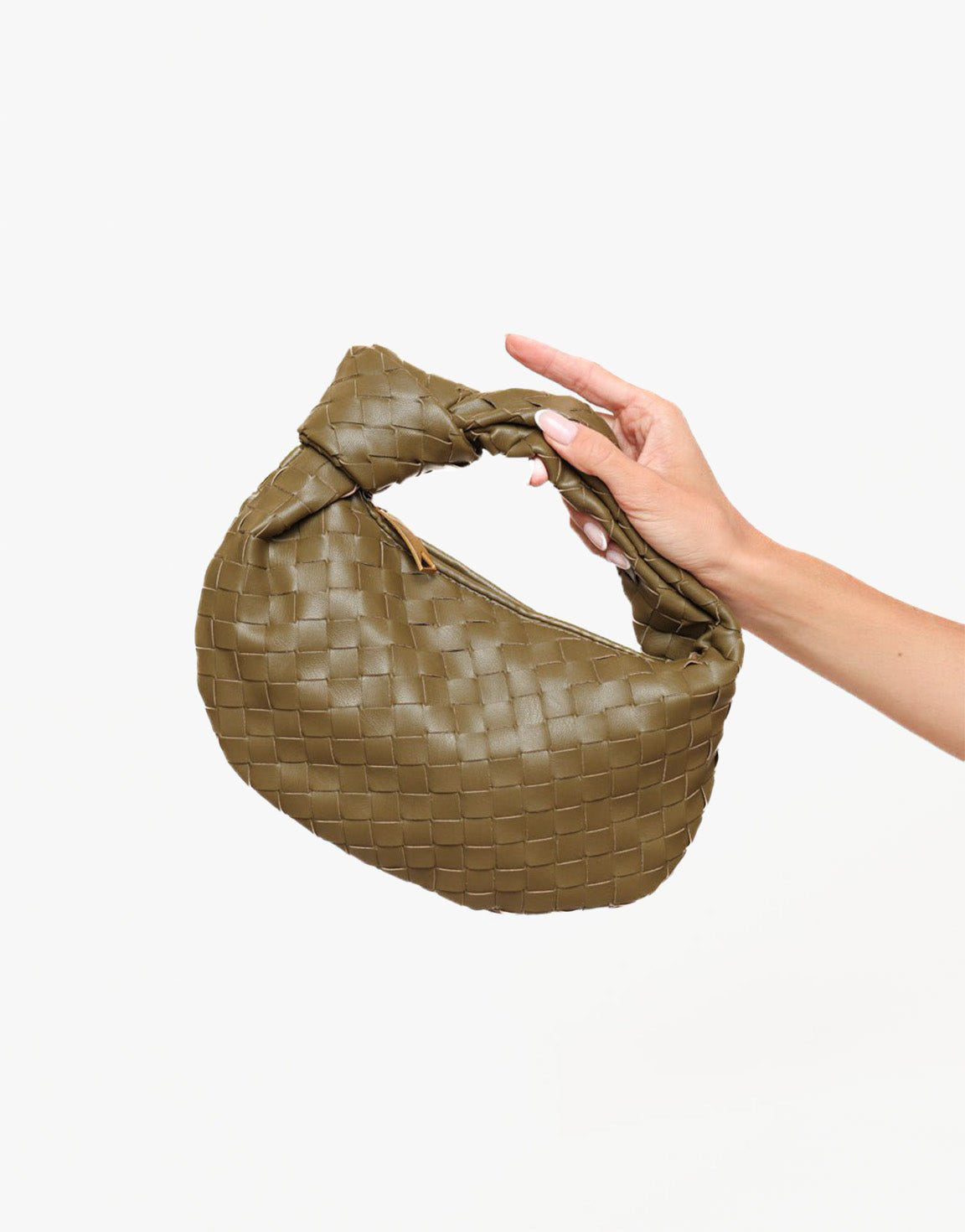 Army Green Medium Braided - Bag
