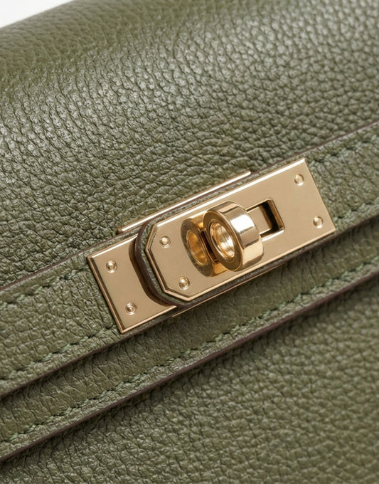 Army Groene Gouden Detail - Tas