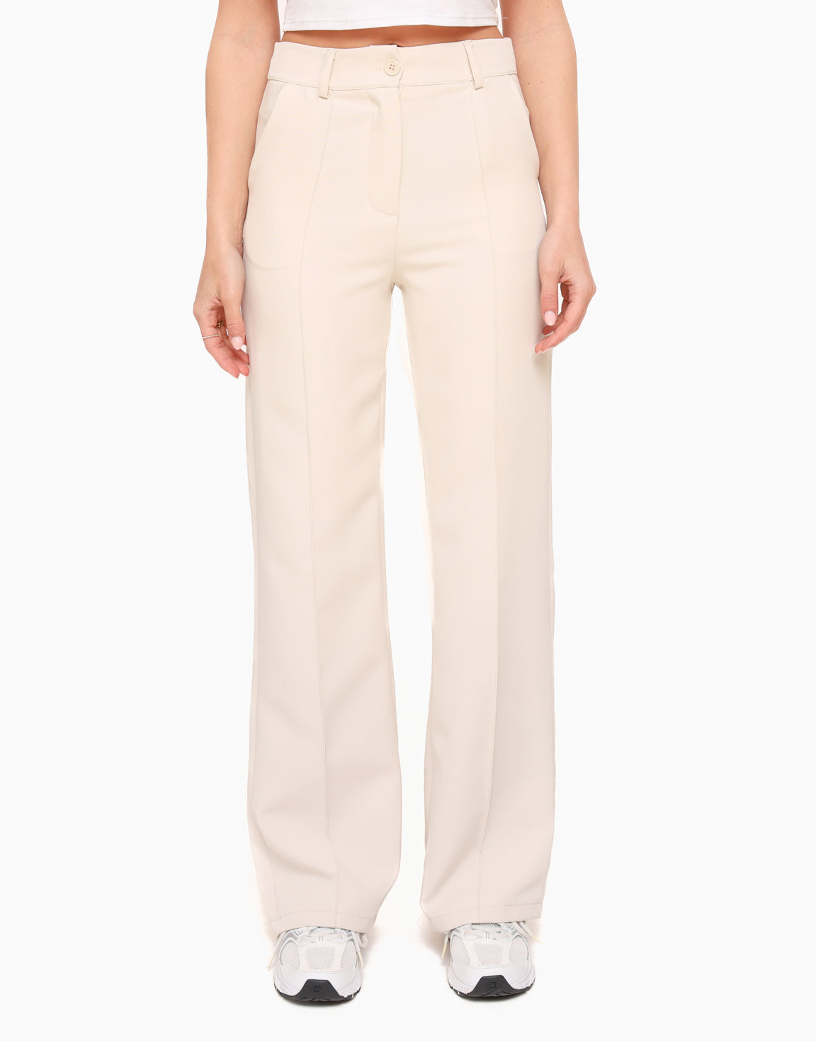 Beige Basic - Pantalon