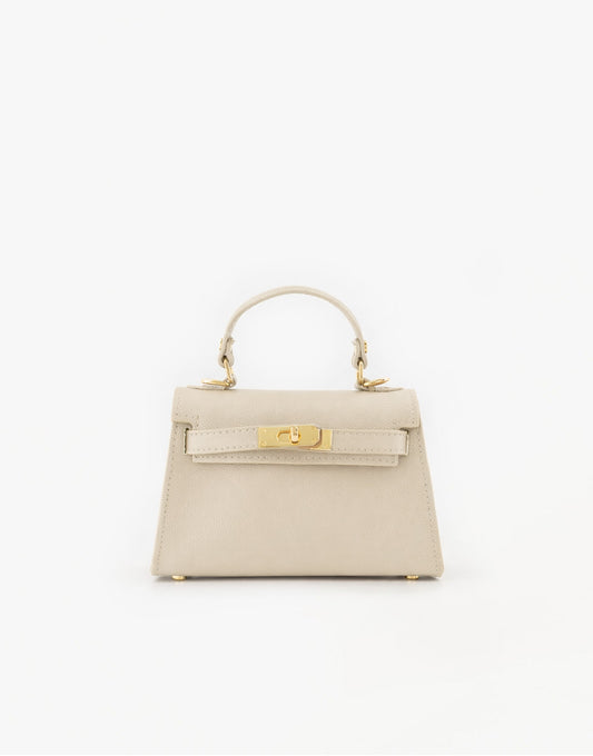 Beige Golden Details - Bag