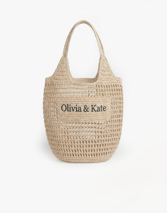 Beige Long Olivia & Kate Woven - Bag