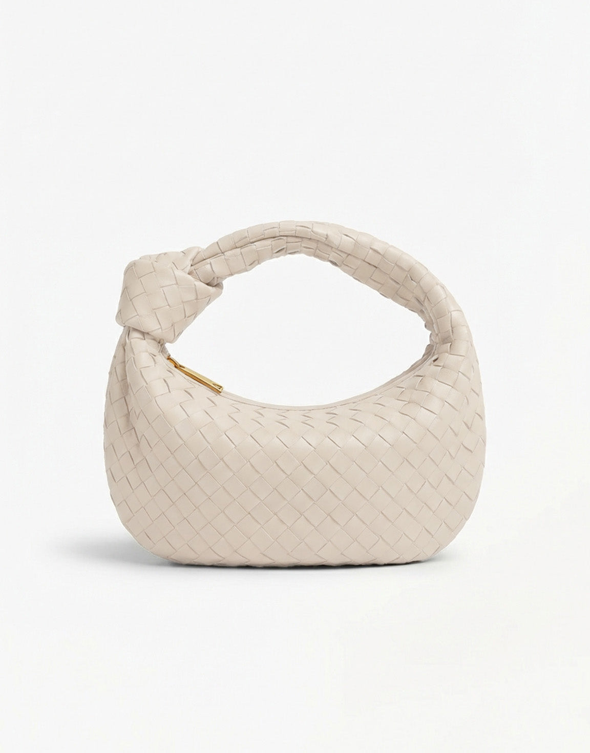 Beige Medium Braided - Bag