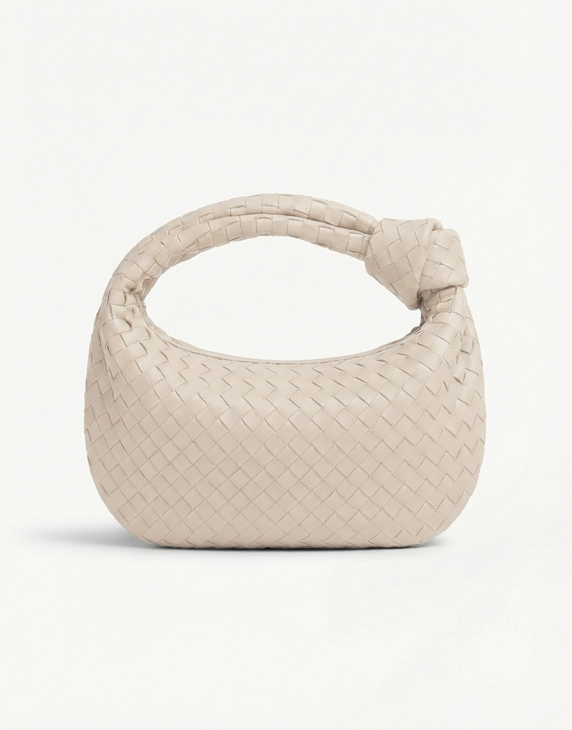Beige Medium Braided - Bag