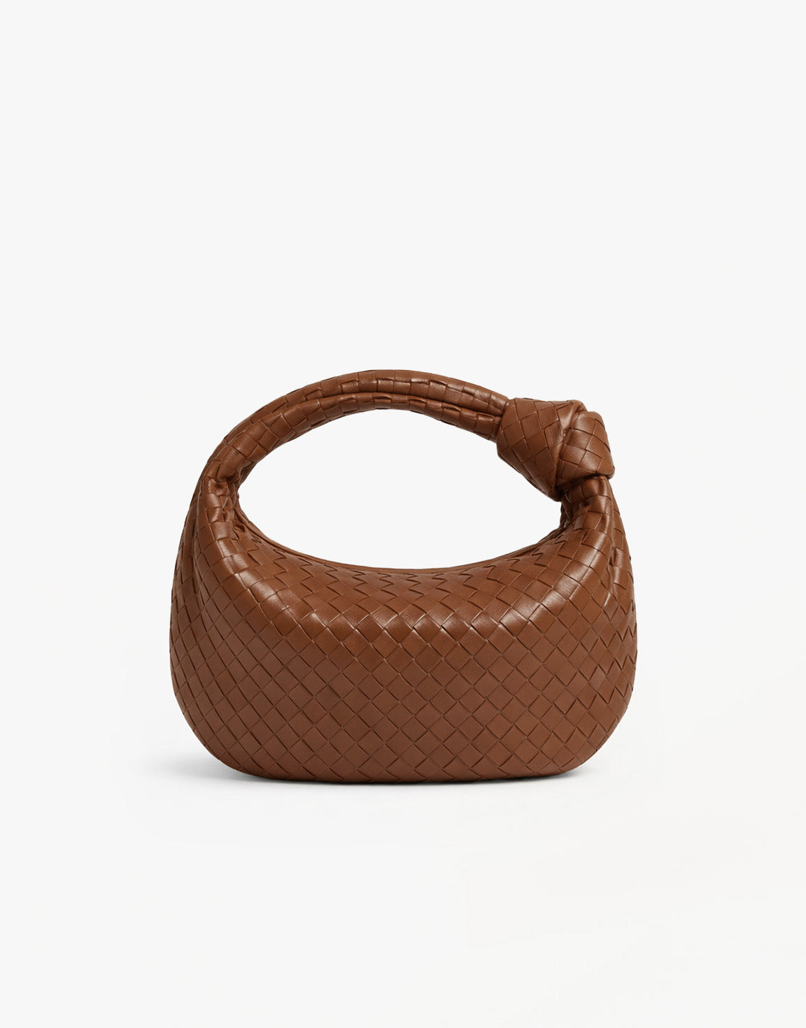 Bruine Middel Gevlochten - Tas