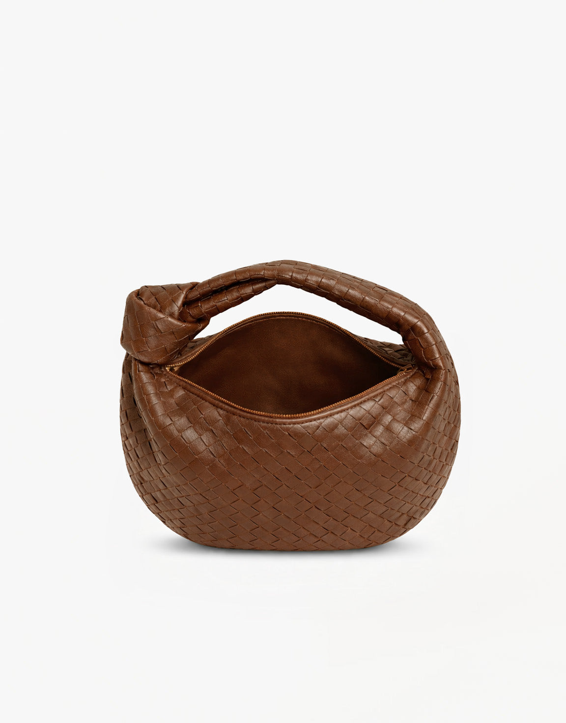 Bruine Middel Gevlochten - Tas