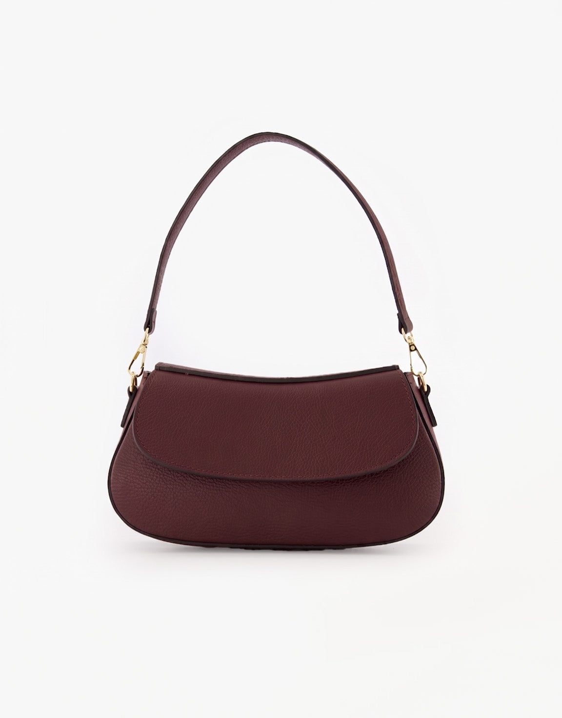 Burgundy Elegante Leather - Bag