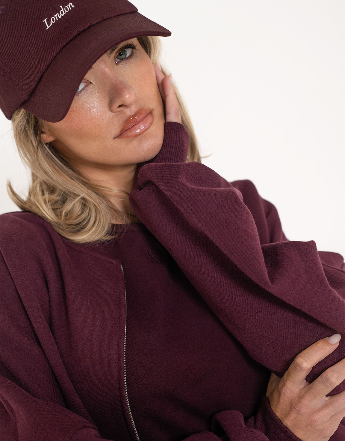 Aubergine Jogging LS - Vest