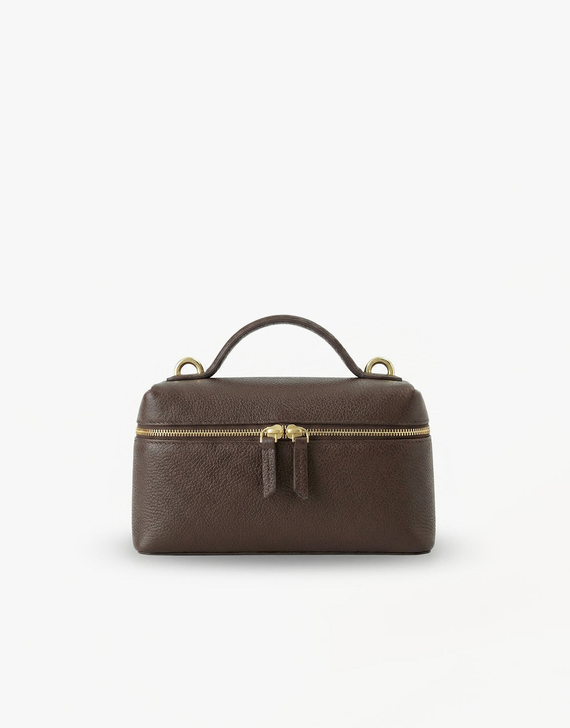 Dark brown Rectangular - Bag