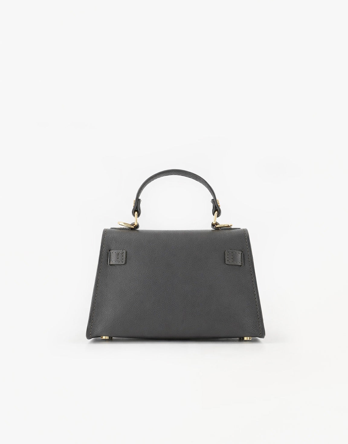 Dark Gray Gold Details - Bag