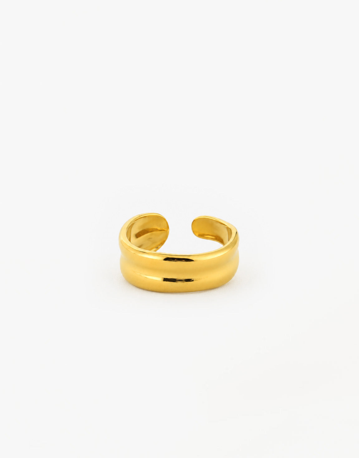 Gouden Asymmetrische - Ring