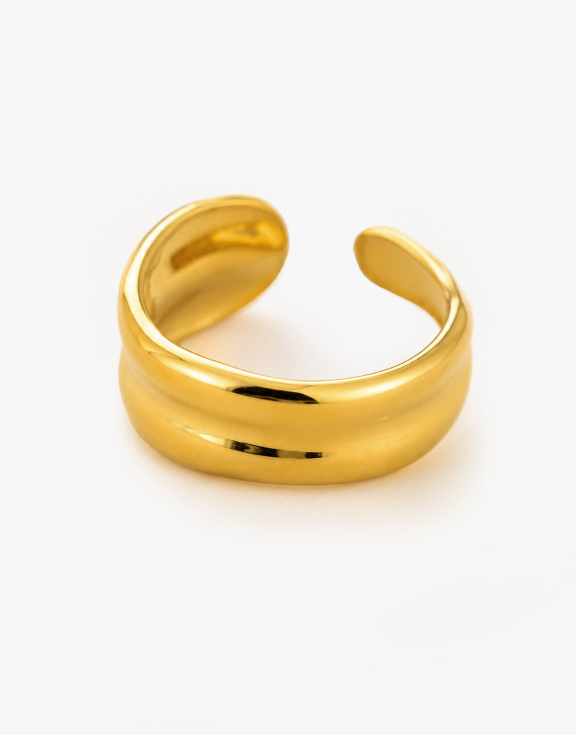 Gouden Asymmetrische - Ring