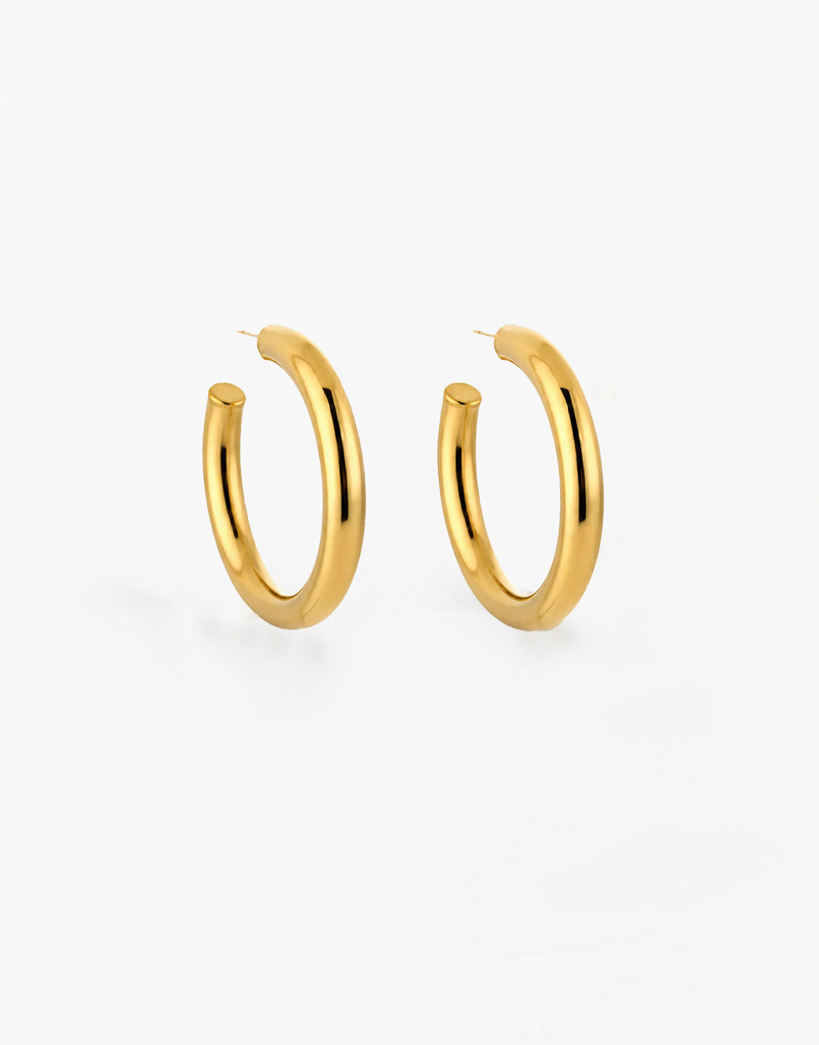 Gouden Basic 2.5 cm - Oorbellen