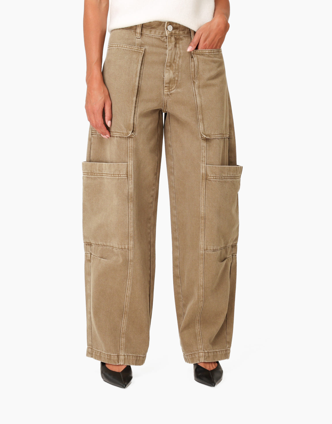 KLEDING-ARMY-GROENE-DENIM-CARGO-SPIJKERBROEK-01