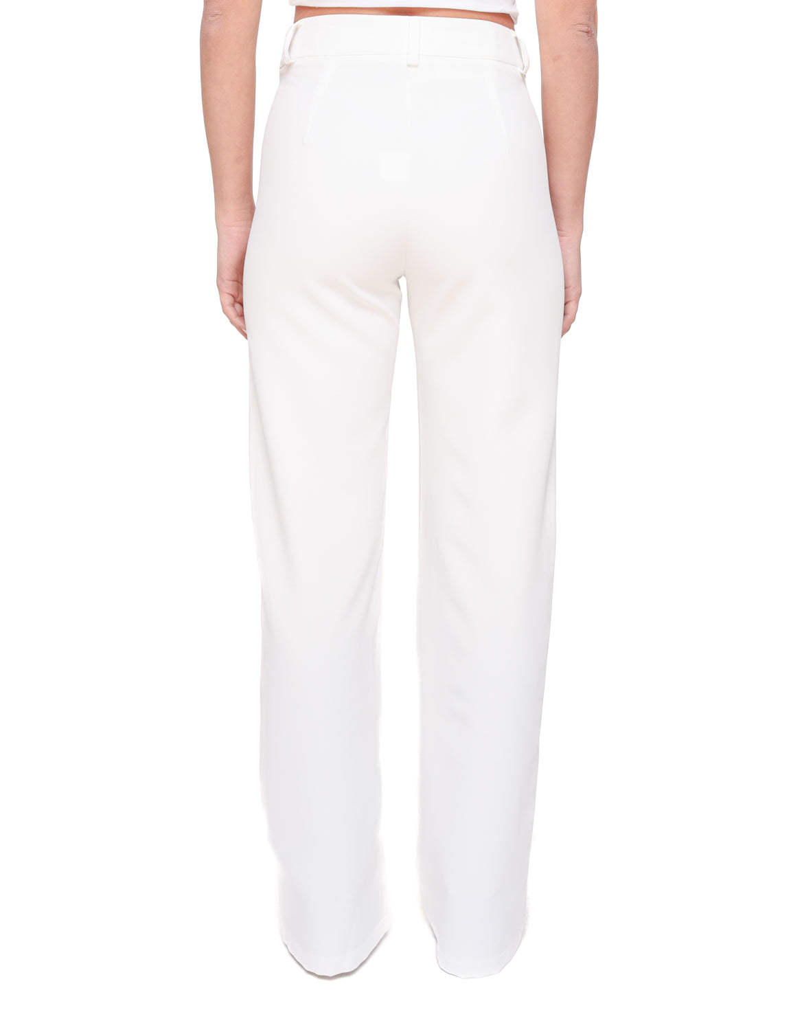ICHI Slimfit Broek 'Kate' in Donkerrood | ABOUT YOU