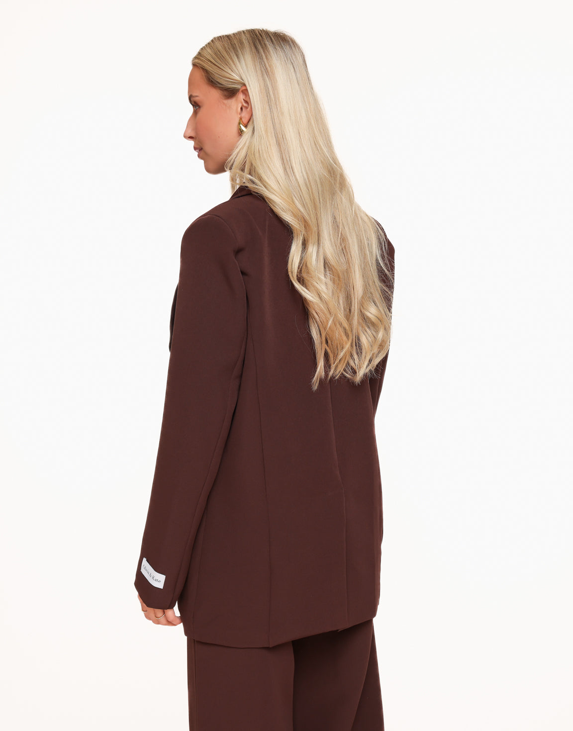 Brown Basic LS - Blazer