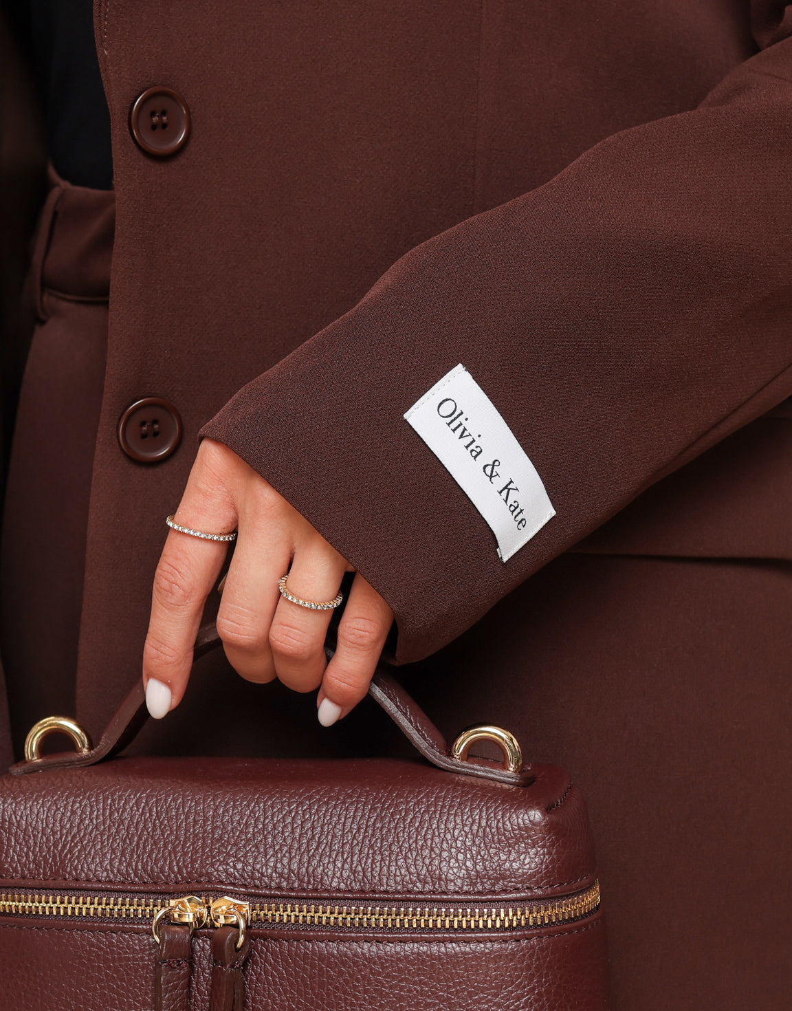 Brown Basic LS - Blazer