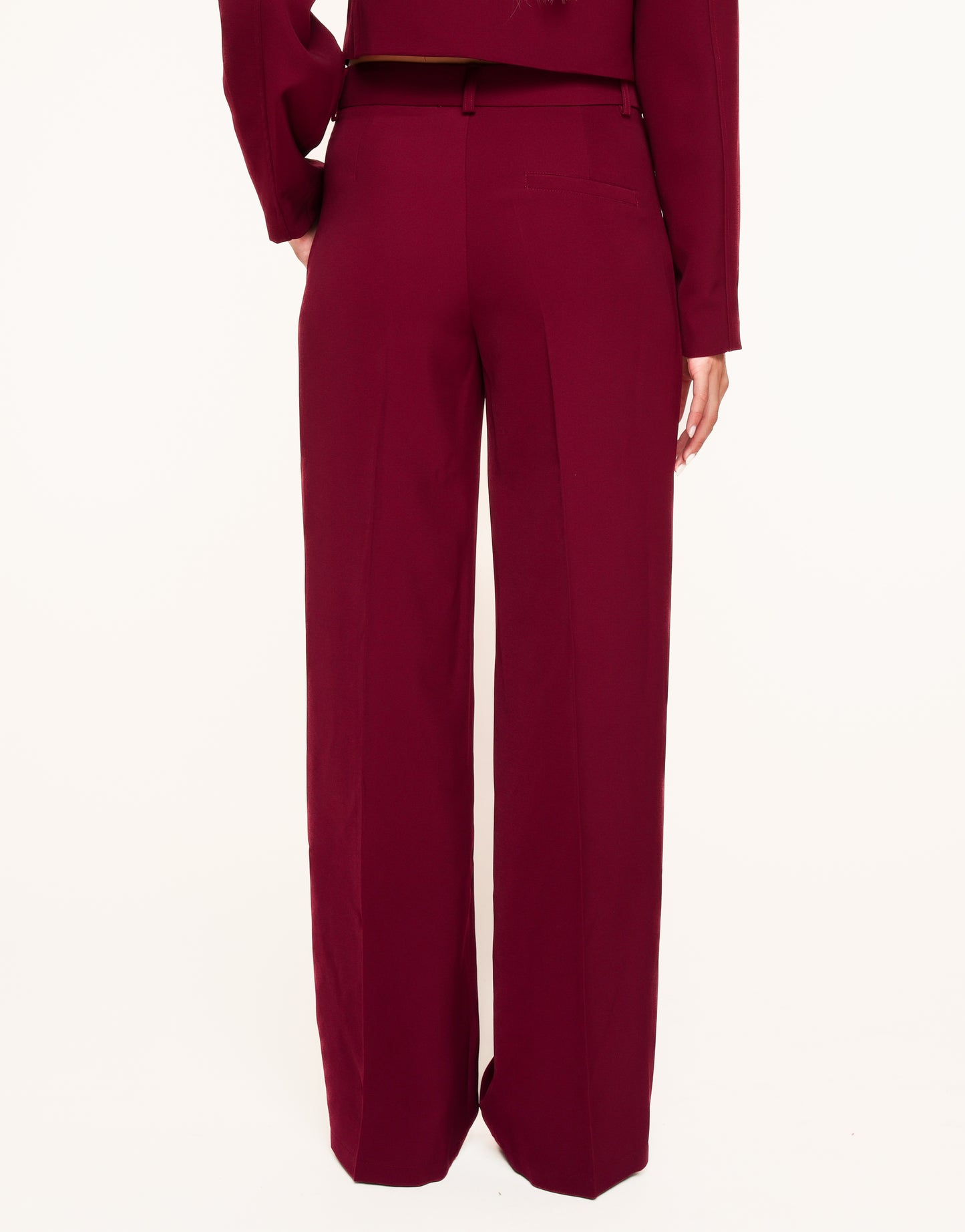 Burgundy Red STUDIO - Pantalon