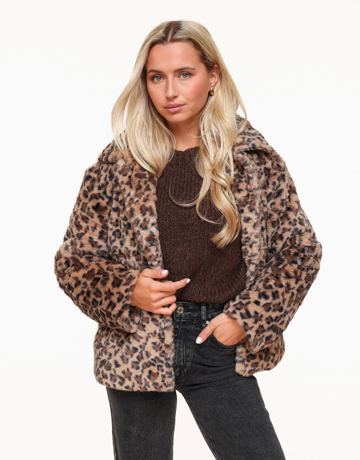 Leopard Soft Short - Jacket