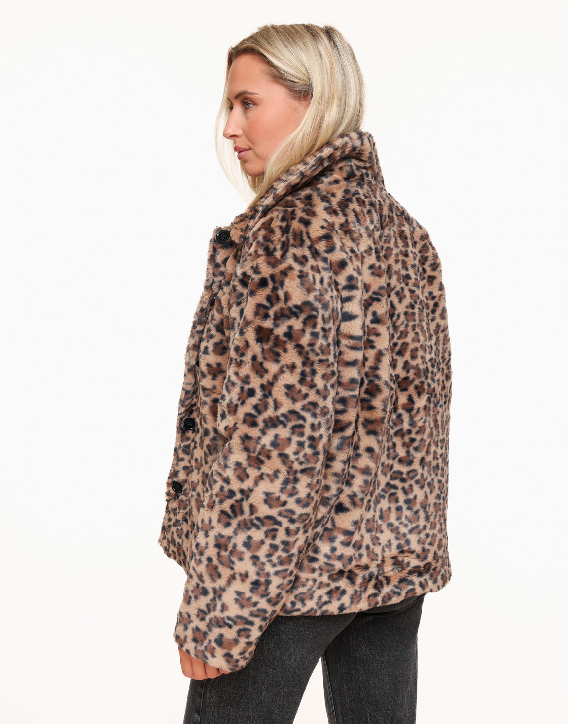 Leopard Soft Short - Jacket