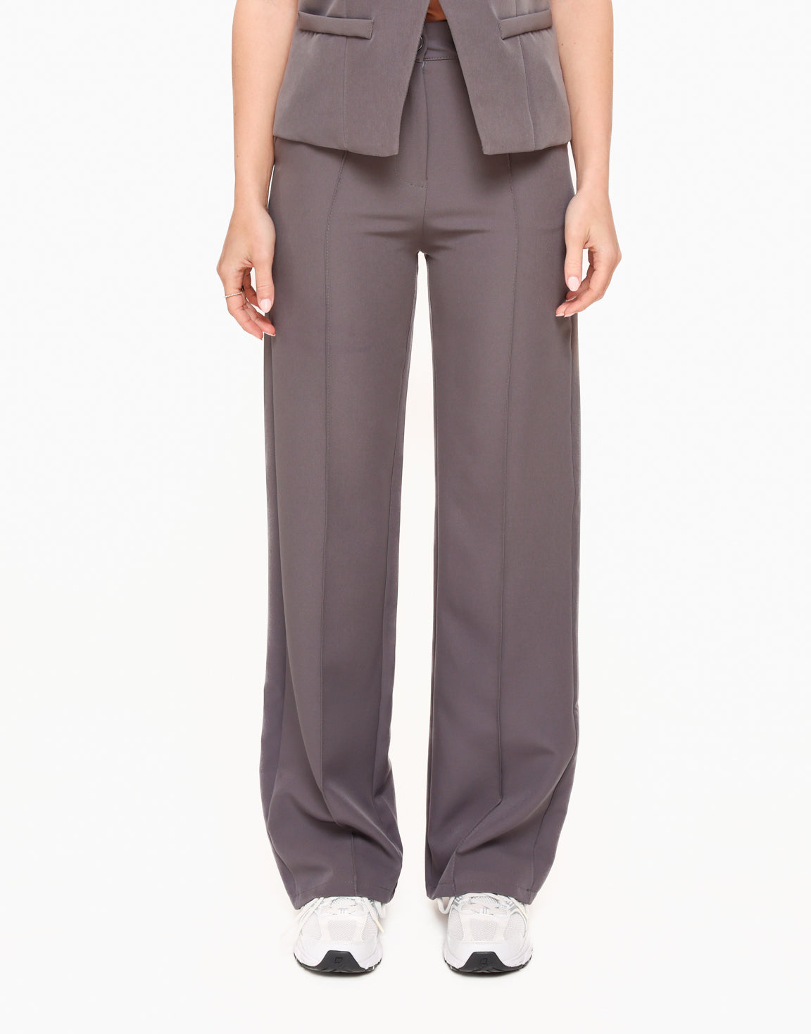 Dark Grey Basic - Pantalon