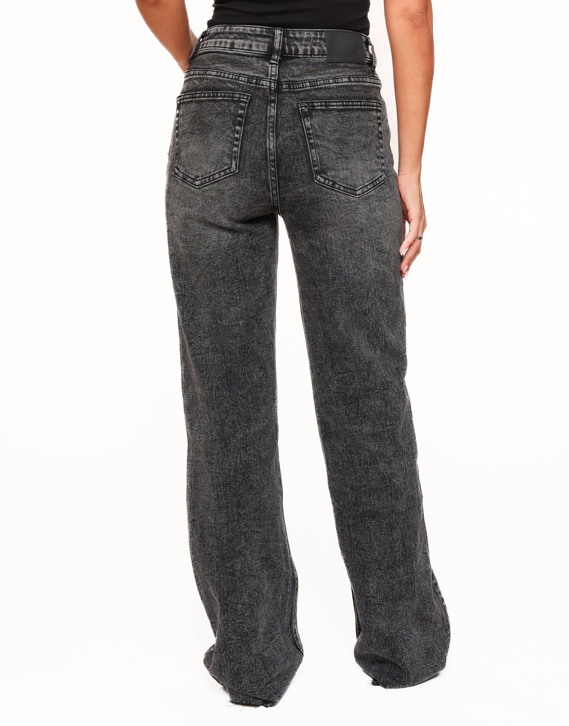 Dark Grey Wide Tall - Jeans