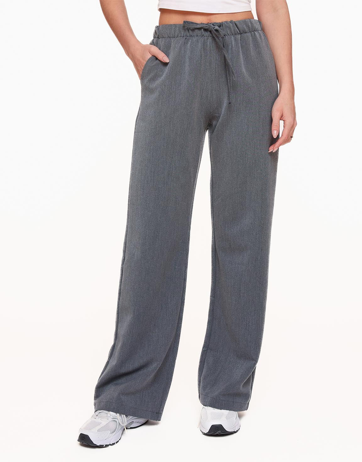 Grey Loose Tall - Trouser