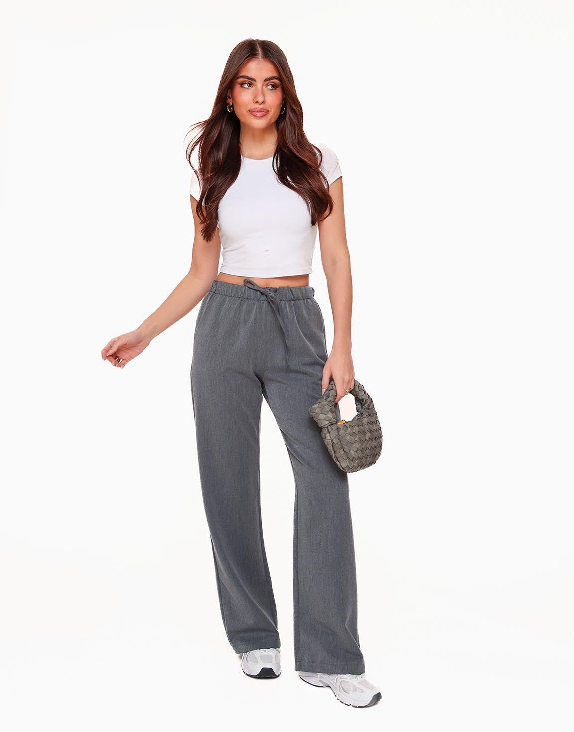 Grey Loose Tall - Trouser