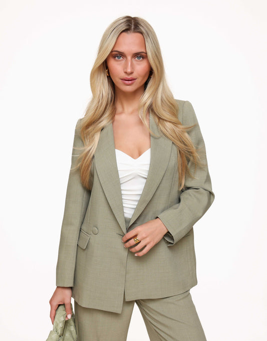 Khaki Elegante - Blazer