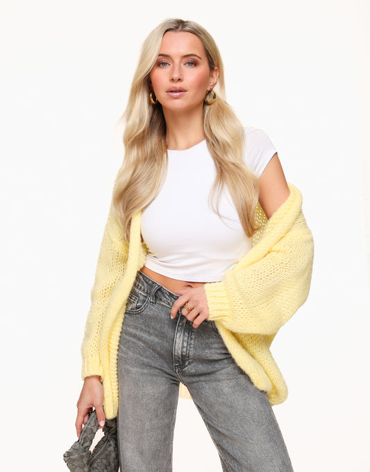 Yellow Wool - Cardigan