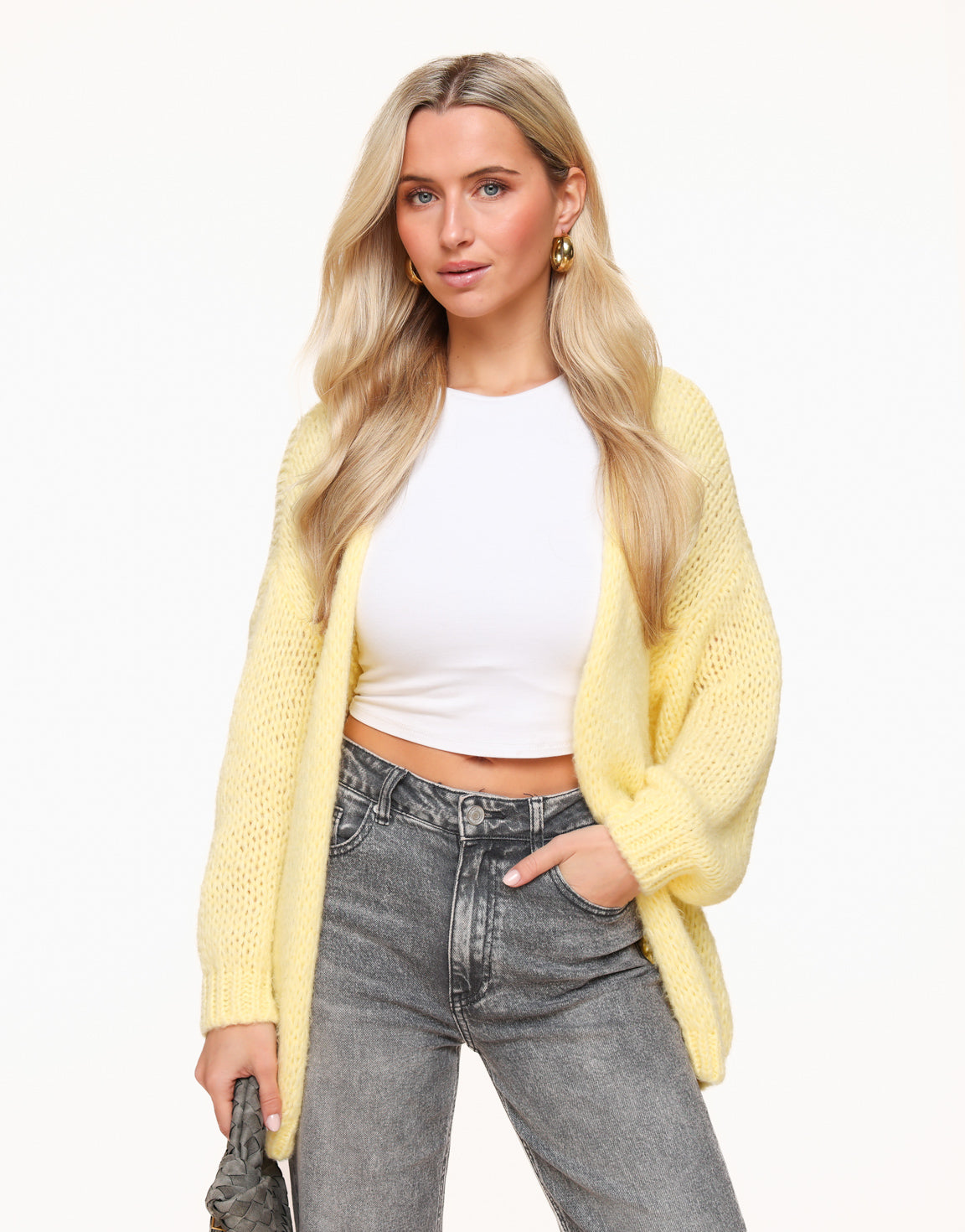 Yellow Wool - Cardigan