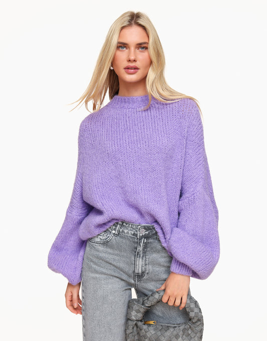 Lila Wool Knitted - Sweater