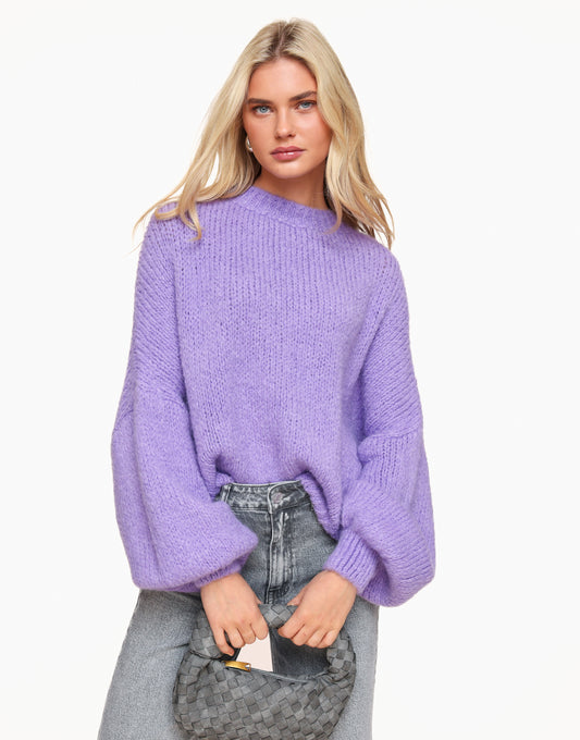 Lila Wool Knitted - Sweater