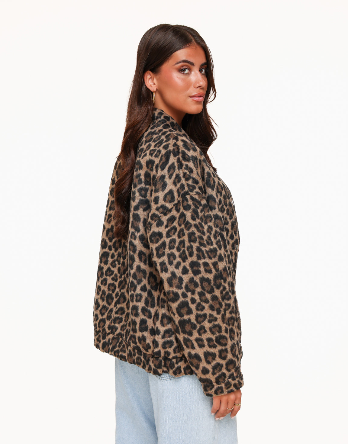 Leopard Bomber - Jacket