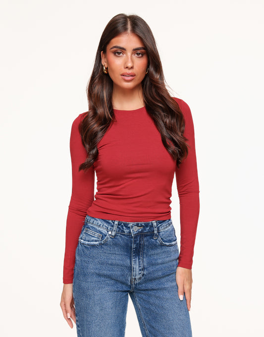 Red Basic LS - Top