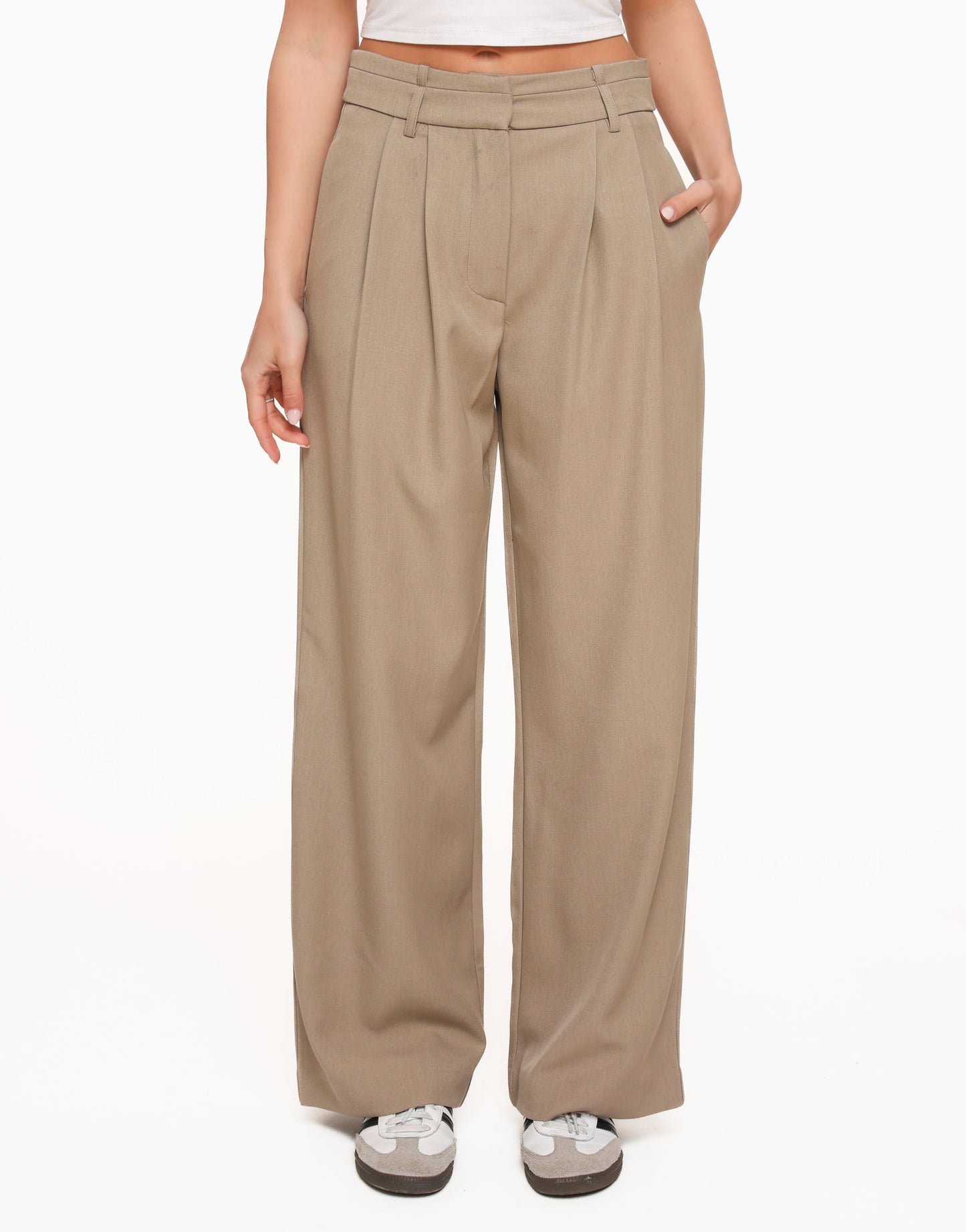 Taupe Iconic - Pantalon