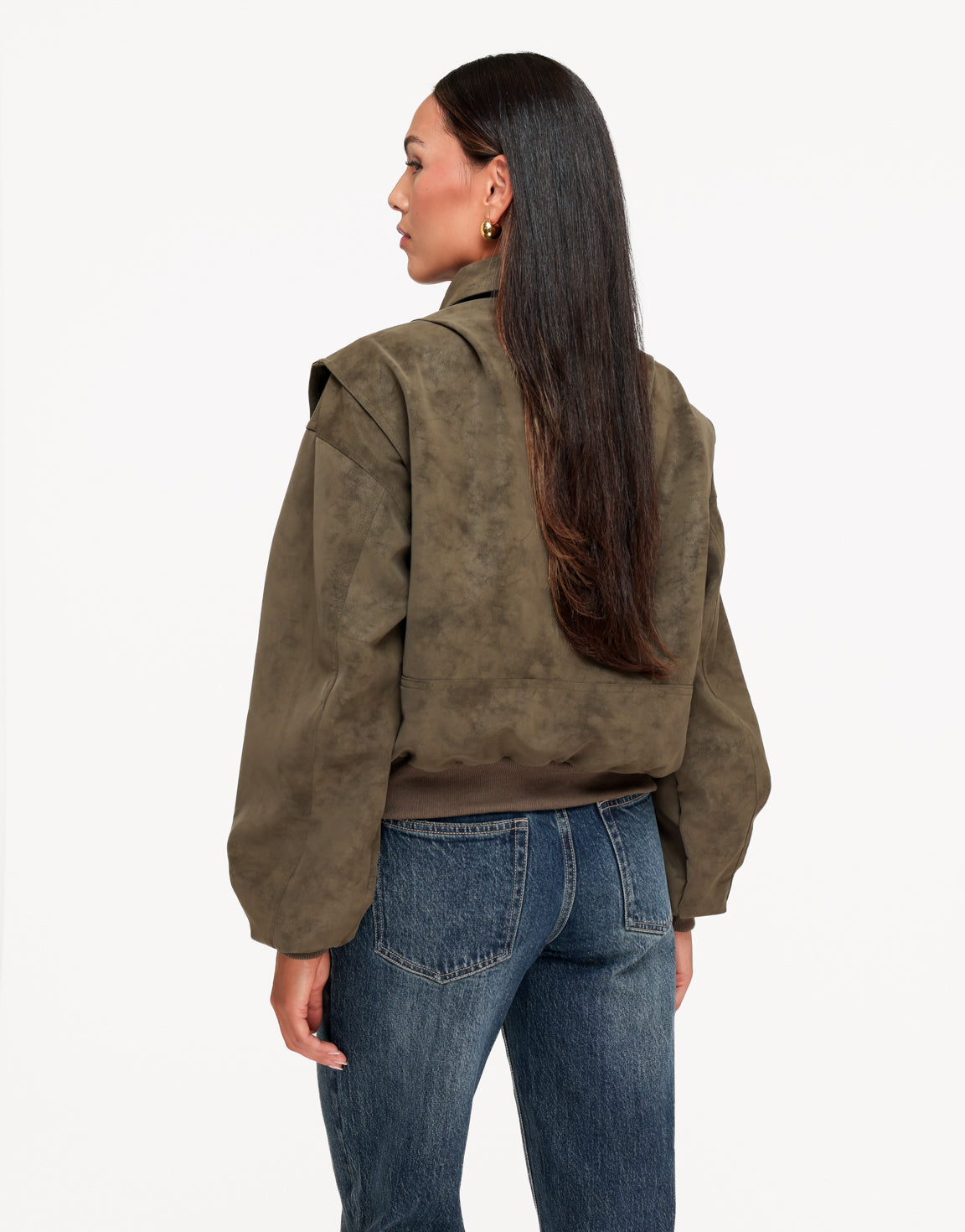 KLEDING-WEBSHOP-GROENE-PU-LOOK-BOMBER-JAS-01