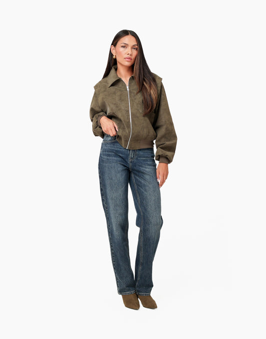 KLEDING-WEBSHOP-GROENE-PU-LOOK-BOMBER-JAS-06