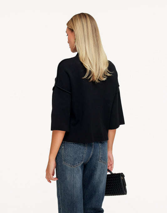 KLEDING-WEBSHOP-ZWATE-3-4-MOUW-HOGE-HALS-TOP-05