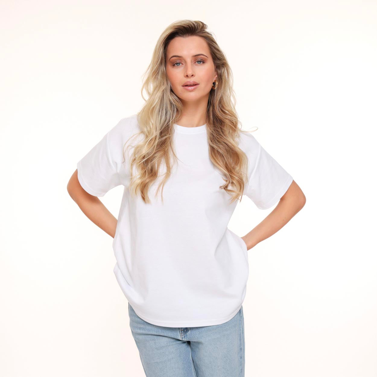 Witte oversized shirt sale