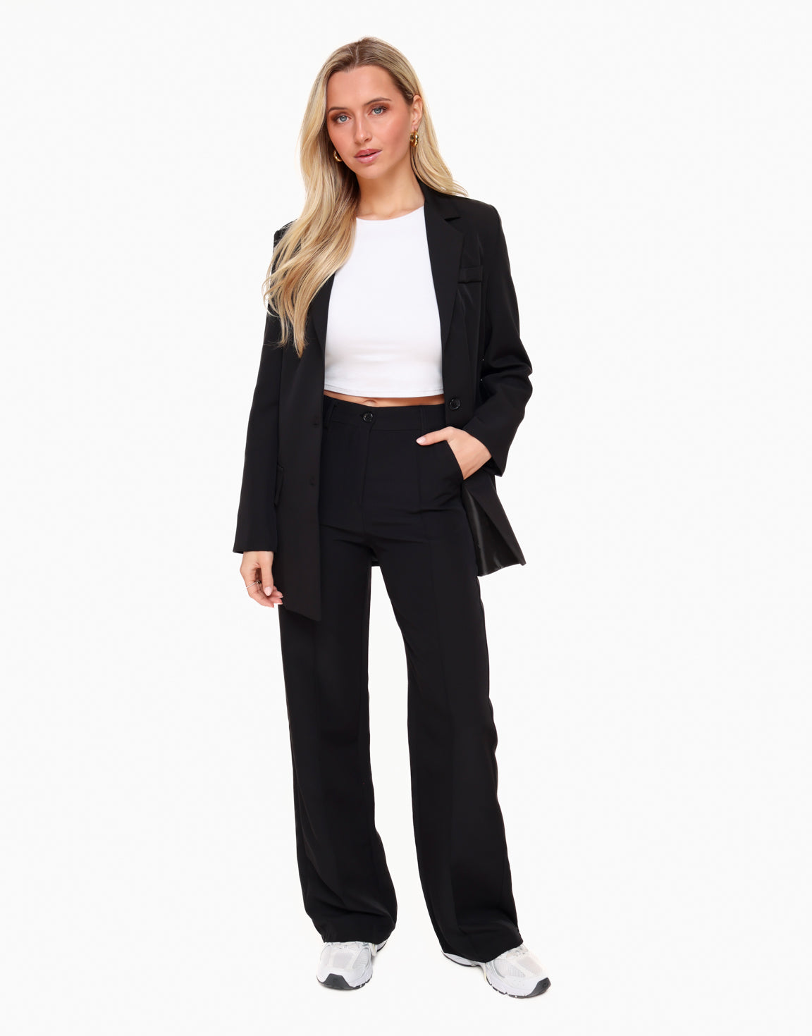 Zwarte Basic - Blazer