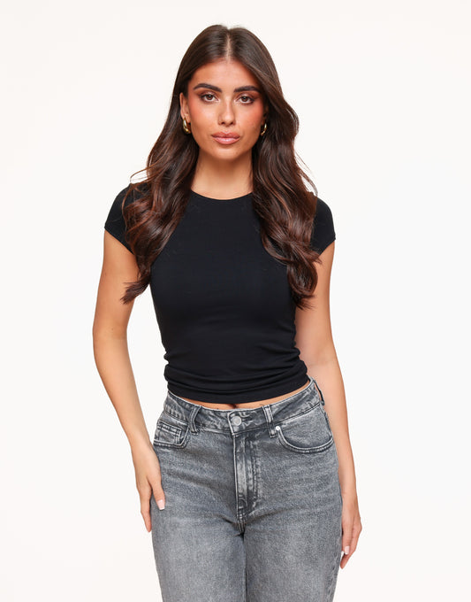 Black Basic SS - Top